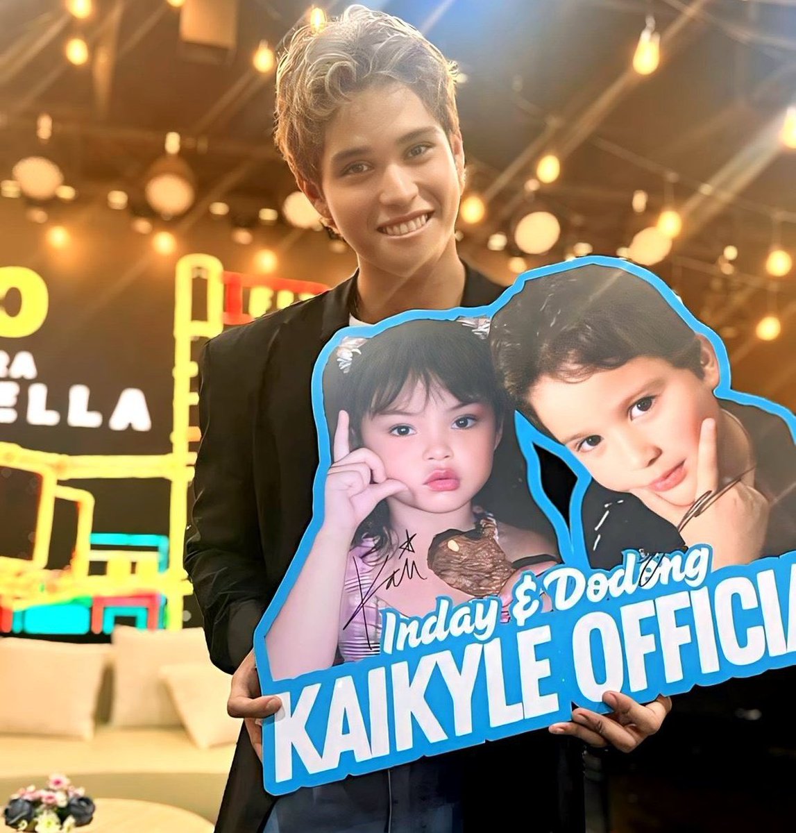 KAIKYLE OFFICIAL (@teamkaikyleofc) on Twitter photo Dodong with our baby sintra! Kyle approved! 👍🏻🫣
#KaiKyle Dodong with our baby sintra! Kyle approved! 👍🏻🫣
#KaiKyle