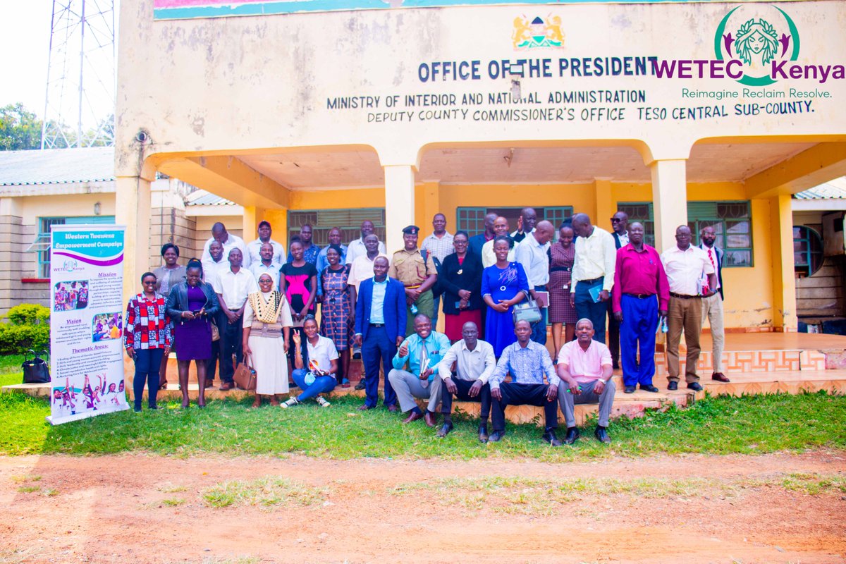 WETEC, in partnership with the Children Department &amp; MoE Teso Central, held a one day training for Heads of Institutions. Facilitated by Mrs. Joy Alumase  &amp; Mr. Amos Makori, the session strengthened skills in child protection, SRHR &amp; SGBV response.
#ChildProtection #WETEC