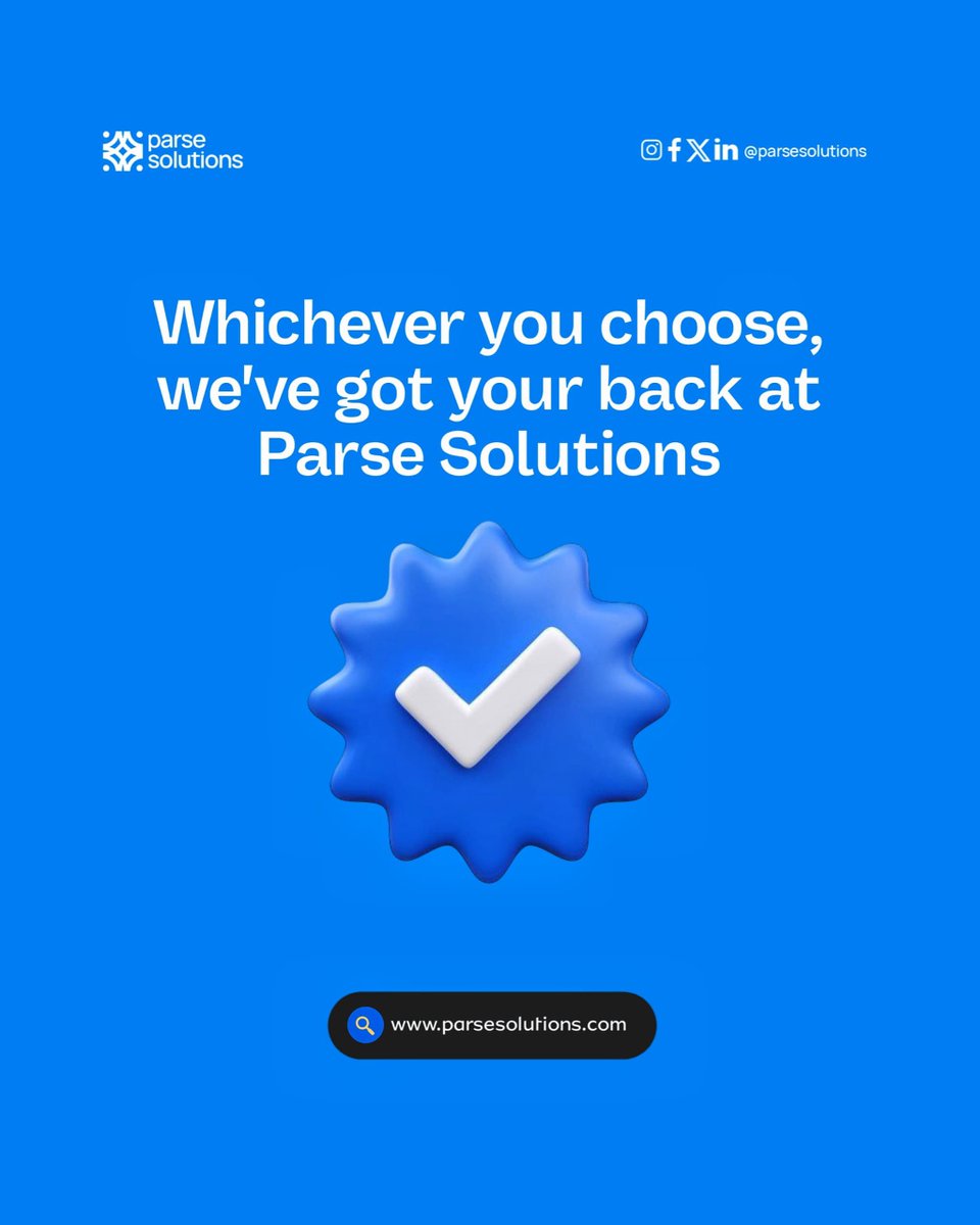 ParseSolutions's tweet image. Which would you choose?
No matter your pick, Parse Solutions has got you covered!
Join us today at 👉 parsesolutions.com
#tech #parsesolutions