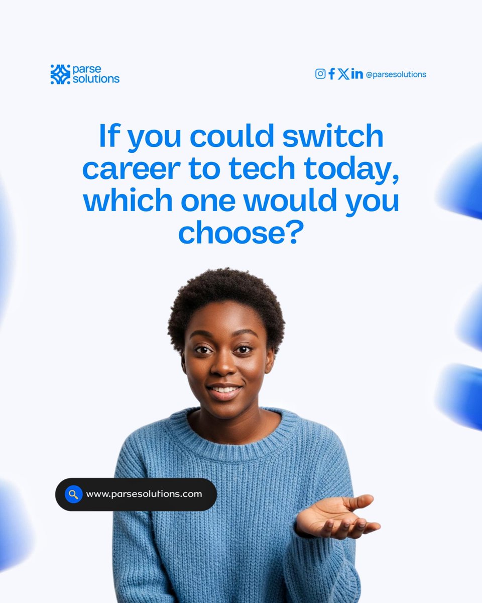 ParseSolutions's tweet image. Which would you choose?
No matter your pick, Parse Solutions has got you covered!
Join us today at 👉 parsesolutions.com
#tech #parsesolutions