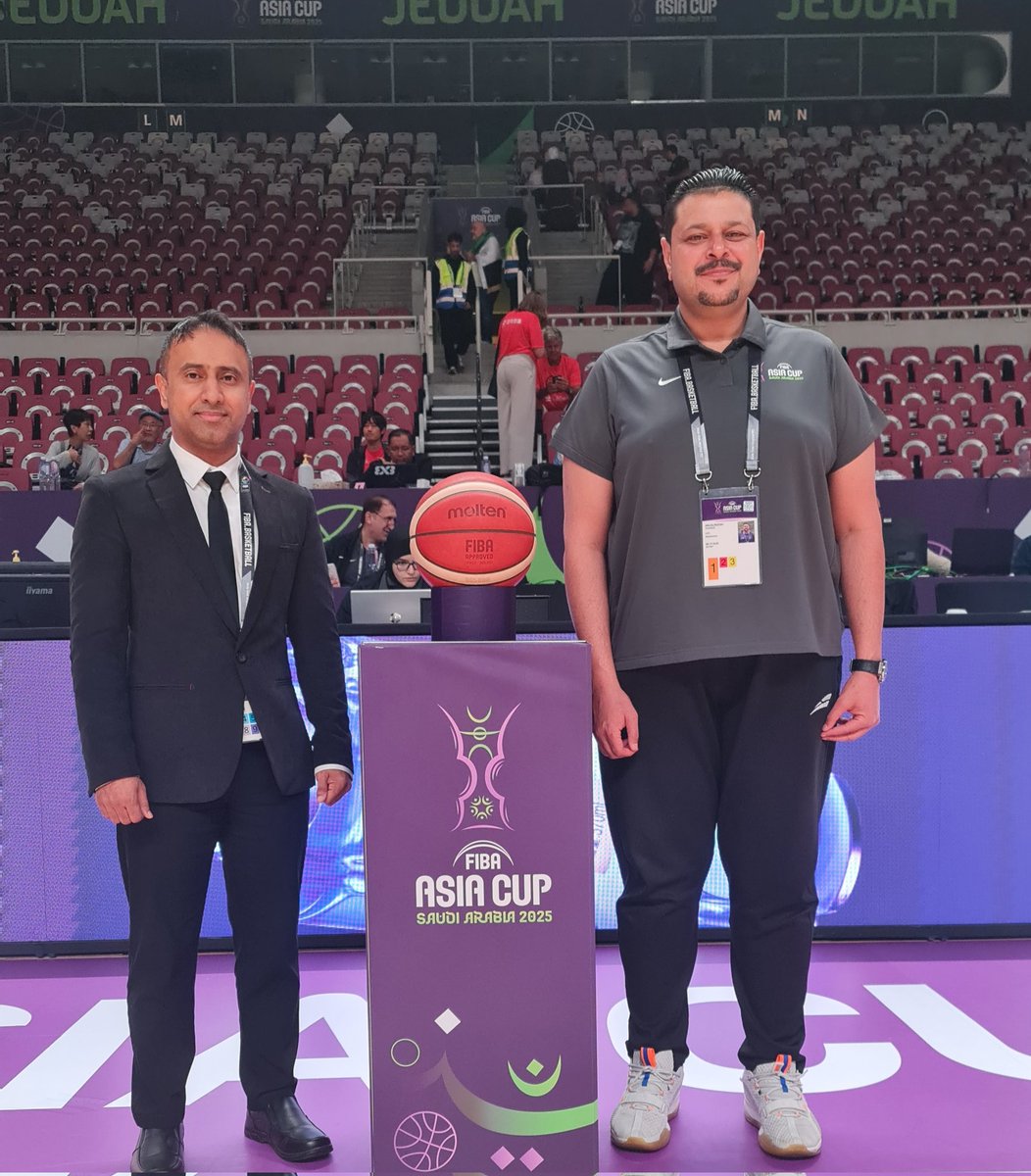 المشاركة في بطولة كأس آسيا  لكرة السلة  2025