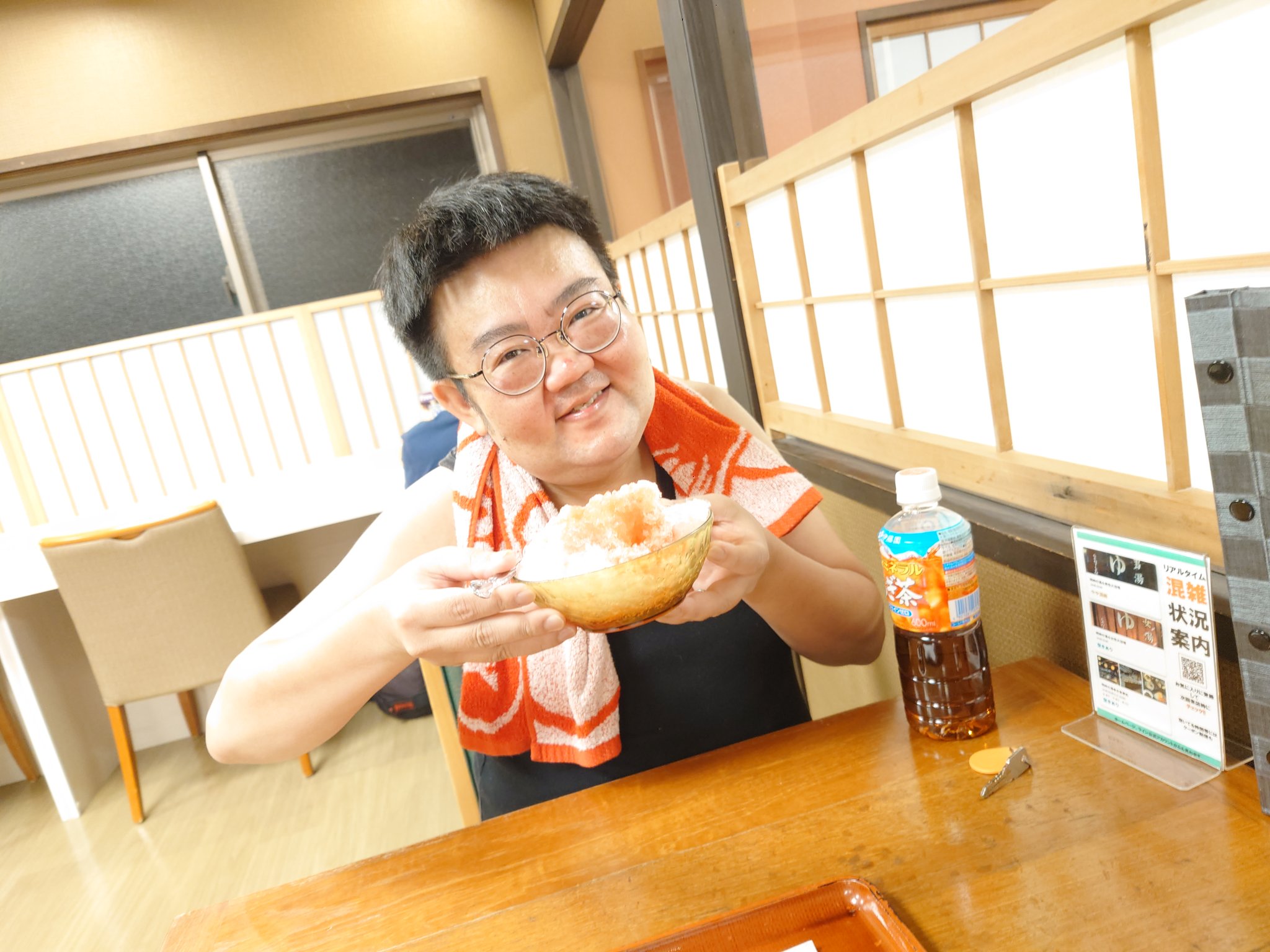 ねこぱんち no.59 かき氷号 にぎ🍙 and ゆで🥚 on X: 