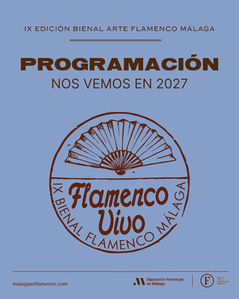 𝗘𝗹 𝘀𝗶𝗹𝗲𝗻𝗰𝗶𝗼 𝗱𝗲𝘀𝗽𝘂𝗲́𝘀 𝗱𝗲𝗹 𝗼𝗹𝗲́.

Gracias por cada mirada, cada aplauso, cada corazón abierto. 

Porque esto no ha sido solo una Bienal.
Ha sido un abrazo colectivo al flamenco.

𝗡𝗼𝘀 𝘃𝗲𝗺𝗼𝘀 𝗲𝗻 𝟮𝟬𝟮𝟳.
Y cuando eso pase,
que nos pille bailando.
💫