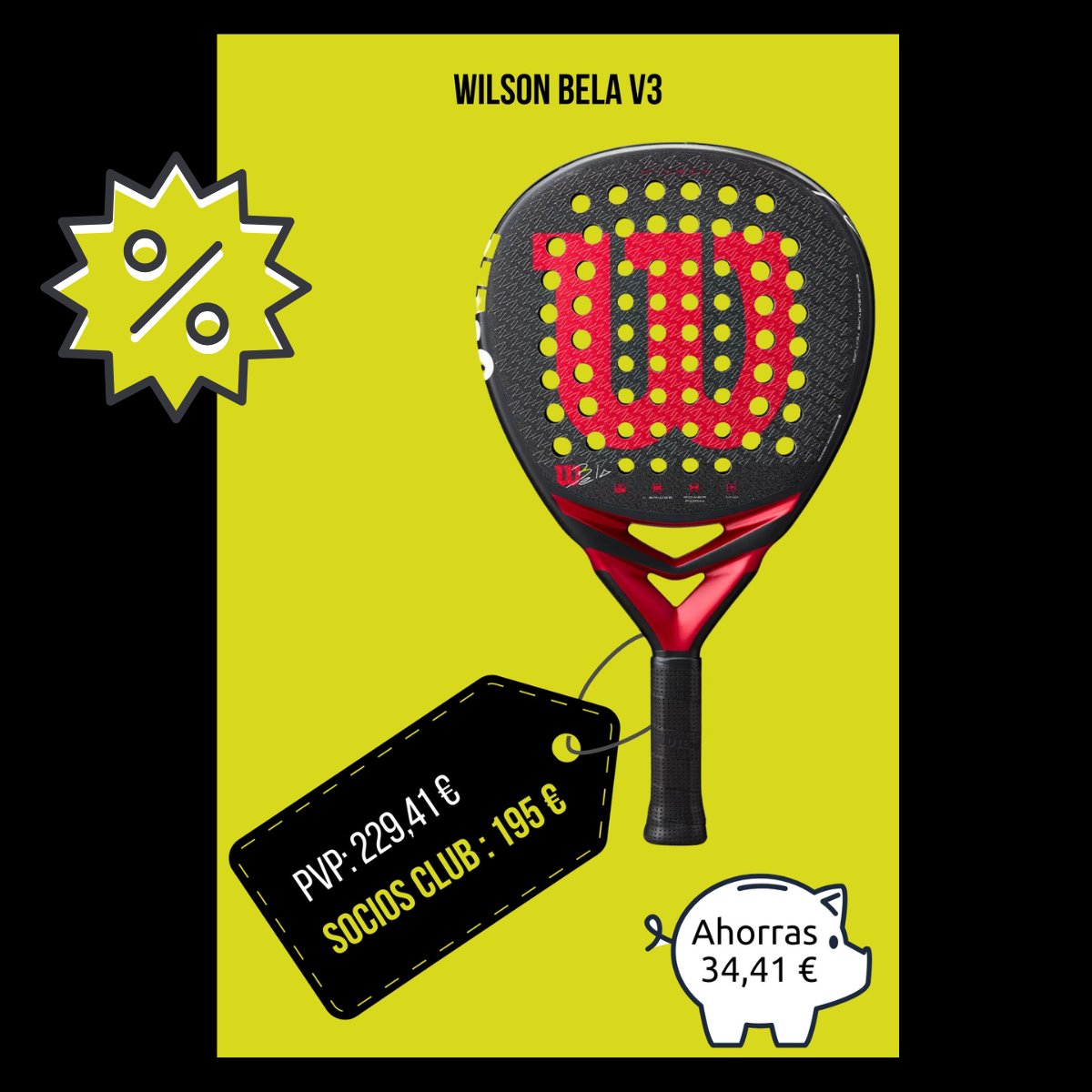 Este mes tienes estos descuentos en 11 palas de marcas 🔝si eres Socio del Club Es Así. 
Puedes verlas en las imágenes del hilo. 

Y si buscas otra pala, la pides. 

Así el Club te sale gratis.

Si quieres saber más sobre el Club, en el primer comentario. 

El Club es la hostia,