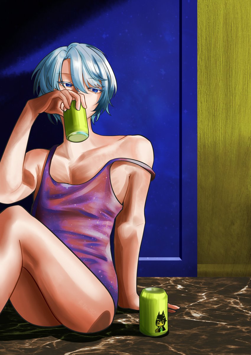 弟宗飲酒圖
「...已經早上了?」
#旅行隨手繪