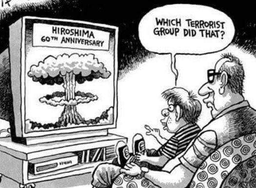 belfast1981's tweet photo. Never forget #Hiroshima  
USA worst terrorists ever! https://t.co/E3y1DGww9u