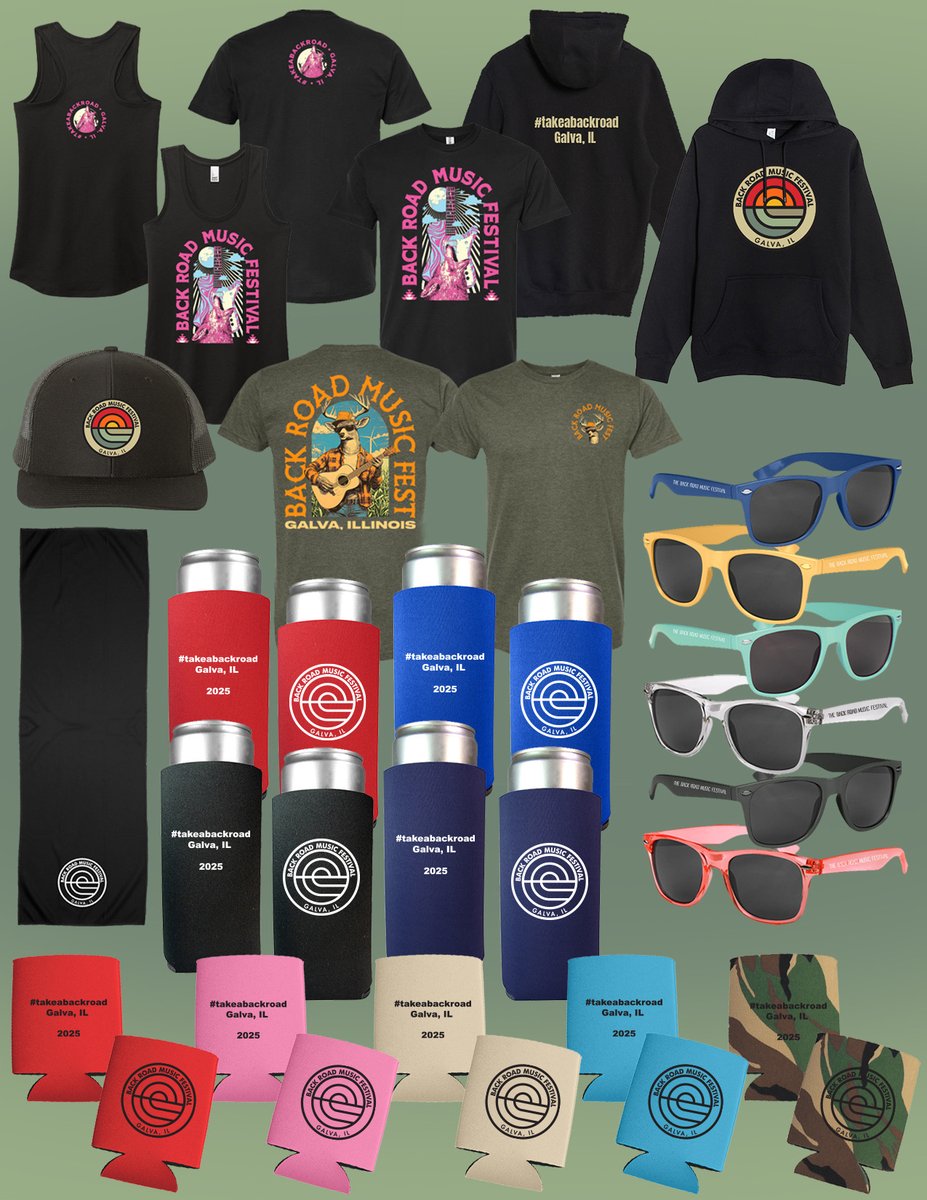 tbrmf's tweet photo. Festival Merch has arrived! Get yours at the merch booth THIS SATURDAY! https://t.co/D8cTM1EFka