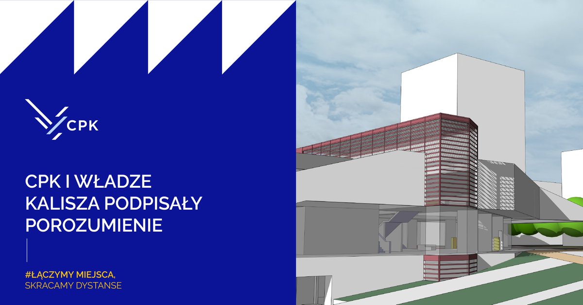 Centralny Port Komunikacyjny (@cpk_pl) on Twitter photo 🤝 #CPK i władze Kalisza podpisały porozumienie w sprawie nowoczesnej kolei 🚅
To efekt blisko 2 lat współpracy, spotkań i konsultacji z mieszkańcami, lokalnymi władzami i ekspertami.
Wspólnie planujemy:
🚄 Dojazd z Kalisza do Poznania w ok. 3️⃣5️⃣ minut
🚉 Nowy, wygodny węzeł 🤝 #CPK i władze Kalisza podpisały porozumienie w sprawie nowoczesnej kolei 🚅
To efekt blisko 2 lat współpracy, spotkań i konsultacji z mieszkańcami, lokalnymi władzami i ekspertami.
Wspólnie planujemy:
🚄 Dojazd z Kalisza do Poznania w ok. 3️⃣5️⃣ minut
🚉 Nowy, wygodny węzeł