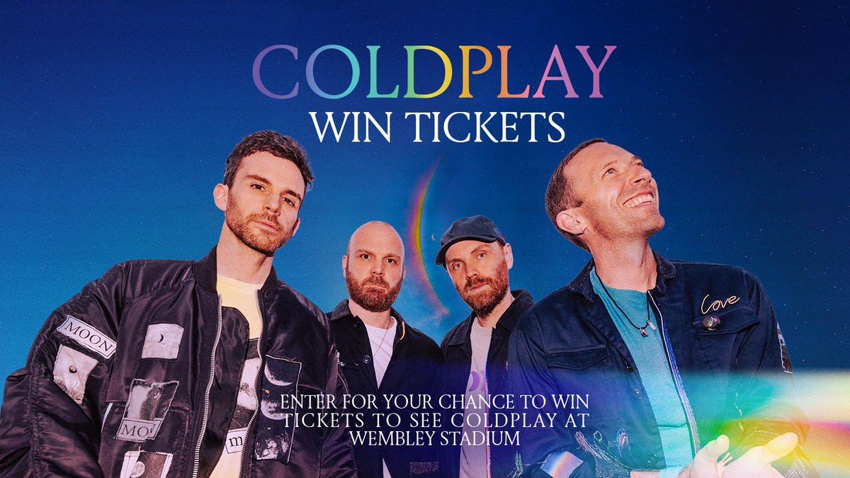 parlophone's tweet image. We’re giving away a pair of tickets to see @coldplay live at Wembley Stadium this summer on their epic Music of the Spheres World Tour! 🌍✨

Enter now 👉 coldplay.lnk.to/wembleywin

Be quick – entries close 11:59AM BST, Friday 15th August. 🎵

Don’t miss your chance for an…