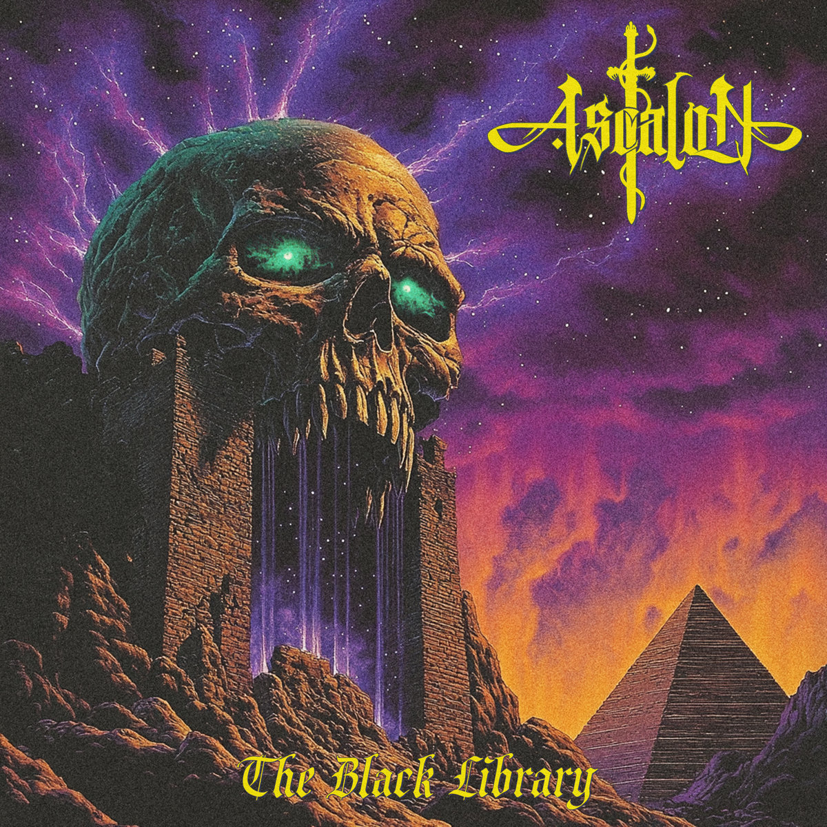 Tmetalicoweb's tweet image. TruenoReview: El sello No Remorse Records sigue apostando por el #HeavyMetal clásico y un gran ejemplo es el debut de #Ascalon. Los de Manchester, lanzaron "The Black Library", un trabajo fiel a los 80 y que incluye un final que es una carta de amor a DIO. ascalon.bandcamp.com/album/the-blac…