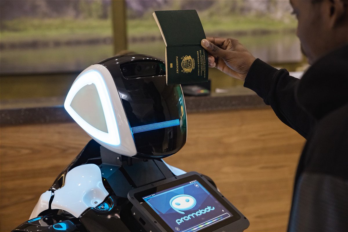 Businesses across 45 countries trust our robotic solutions to overcome operational challenges.

🔹 Key benefits:
✔ Multilingual support for global visitors
✔ Always up-to-date knowledge base about your company
✔ Enhances customer experience with interactive features