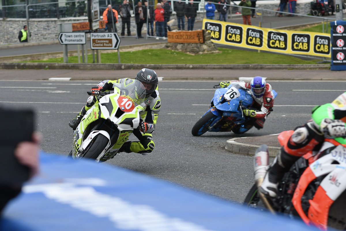 Sam West and Mark Purslow at the 2022 North West Races. #roadracing #roadracing #NW200 #NeverForgotten