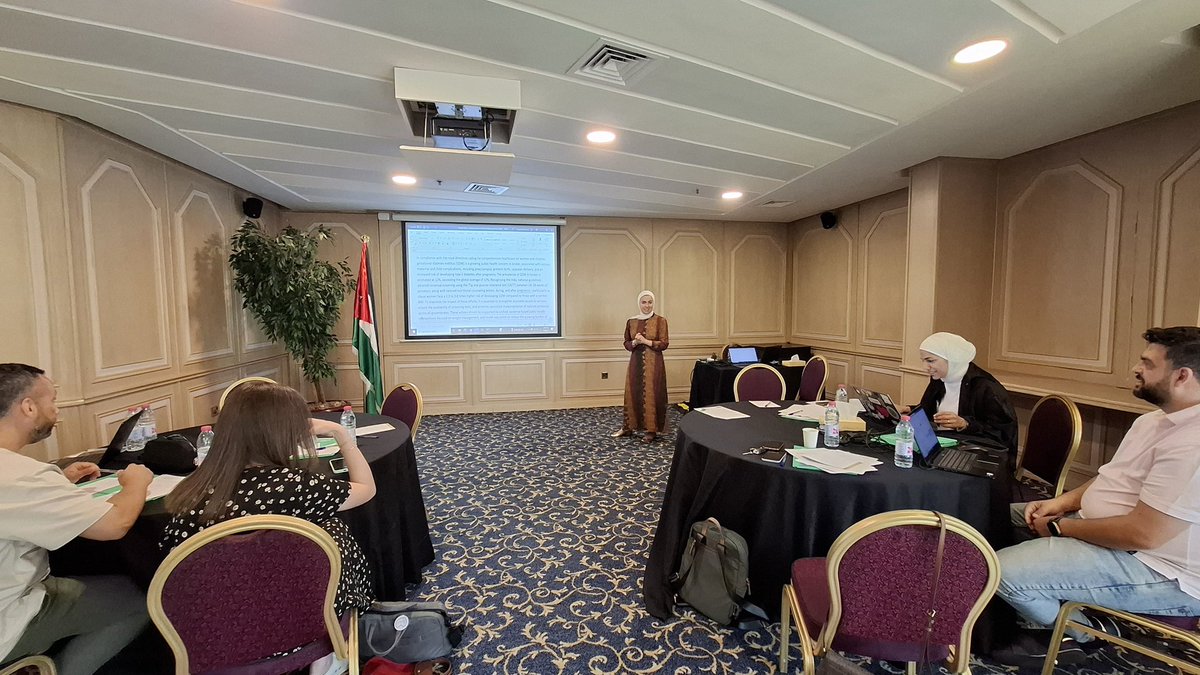 Knowledge to Policy Center - AUB (@k2pcenter) on Twitter photo #K2PCenter is in 🇯🇴 Jordan leading a workshop with <a href="/RHASJordan/">Royal Health Awareness Society</a> as part of our <a href="/IDRC_CRDI/">IDRC | CRDI</a> - funded regional initiative!
We’re equipping the RHAS team to lead evidence-informed decision-making through our mentorship program, focusing on Policy Briefs tackling #SRHR & #Obesity. #K2PCenter is in 🇯🇴 Jordan leading a workshop with <a href="/RHASJordan/">Royal Health Awareness Society</a> as part of our <a href="/IDRC_CRDI/">IDRC | CRDI</a> - funded regional initiative!
We’re equipping the RHAS team to lead evidence-informed decision-making through our mentorship program, focusing on Policy Briefs tackling #SRHR & #Obesity.