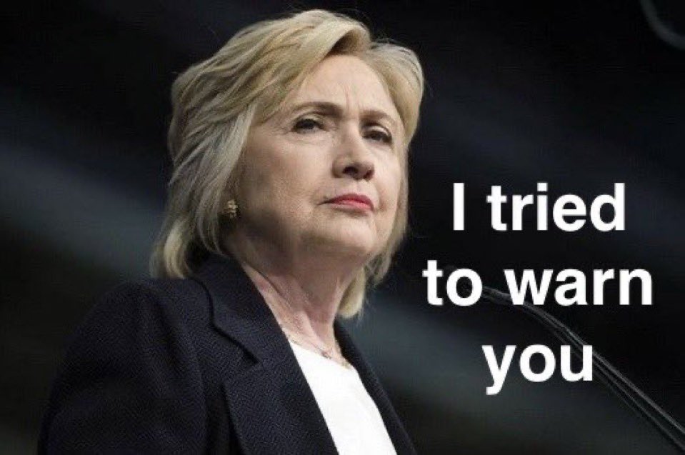 Hillary Clinton: “If we don't fight for our democracy, we're doomed to lose it.”

Raise your hand 💙 if you stand with Hillary Clinton