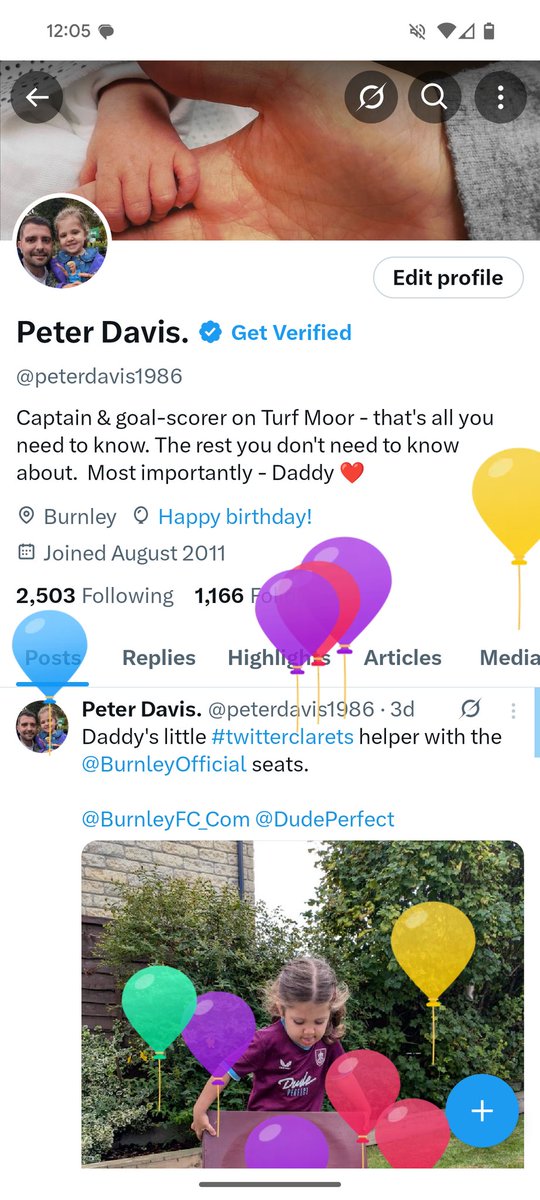 Peter Davis. (@peterdavis1986) on Twitter photo Oh look, balloons'n shit... Oh look, balloons'n shit...