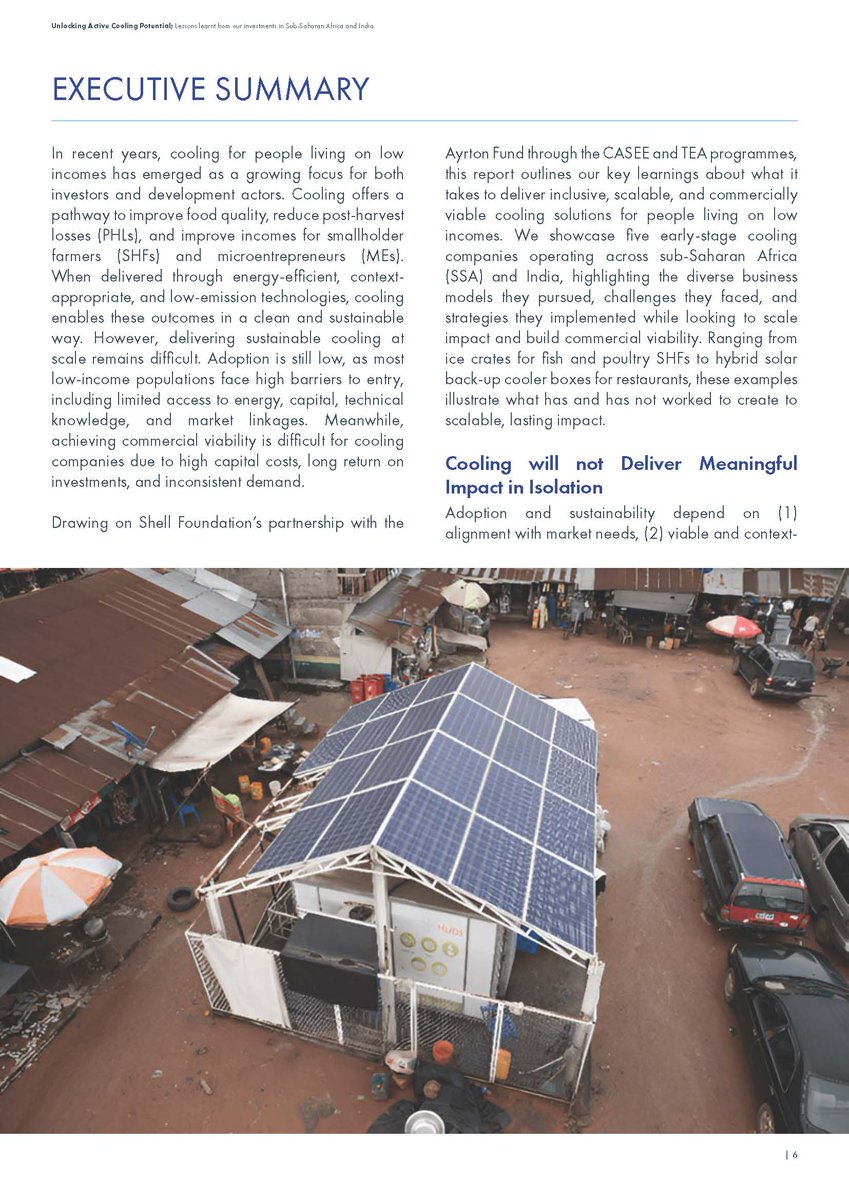 ShellFoundation's tweet image. Since 2015, #ShellFoundation, co-funded by UK aid from the UK government via @TEAEnergyAccess platform, has invested over $7 million in early-stage ventures across Sub-Saharan #Africa and #India to unlock the potential of sustainable cooling.
Partnering with innovators like…