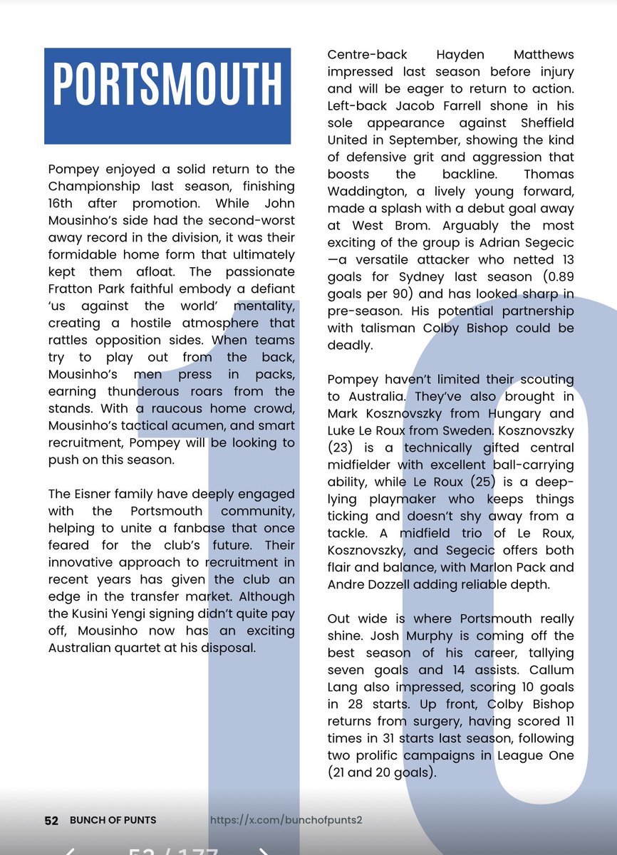 matthew_oregan's tweet image. 🚨Part 2 of the Magazine is now out🚨

💰Sign up now for full access to both parts💰

👀this sort of analysis + bets on every team from Prem- National League as well as a host of Step 2/3

⬇️LINK

mymembers.io/bunchofpuntsou…