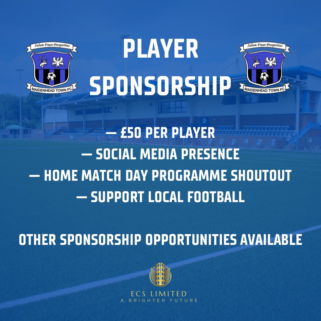 Increase your company’s visibility whilst also helping grow a local football club - sponsor a player for the 2025/26 season

Get in touch for more details 📩

#MTFC