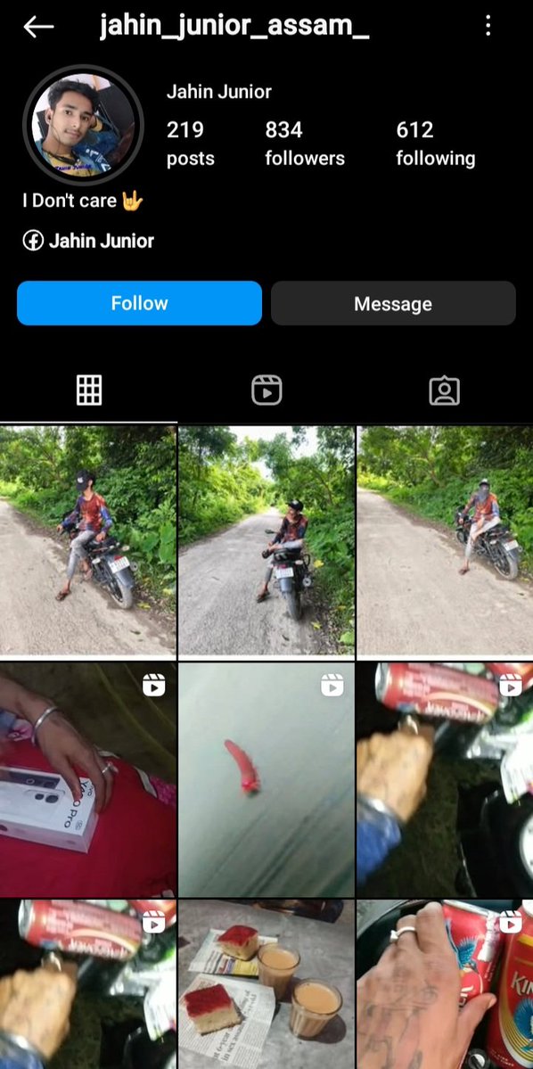 TEAM SHARANG (@sharangworld) on Twitter photo Jahin Ahmed from district Nagaon,Assam
He is abusing hindu god and hurting Hindu's religious sentiments.
His Bike No - AS02A A5681
Requesting <a href="/assampolice/">Assam Police</a> <a href="/nagaonpolice/">Nagaon Police</a> <a href="/GuwahatiPol/">Guwahati Police</a> <a href="/HardiSpeaks/">Hardi Singh</a> <a href="/himantabiswa/">Himanta Biswa Sarma</a> to arrest him as soon as possible Jahin Ahmed from district Nagaon,Assam
He is abusing hindu god and hurting Hindu's religious sentiments.
His Bike No - AS02A A5681
Requesting <a href="/assampolice/">Assam Police</a> <a href="/nagaonpolice/">Nagaon Police</a> <a href="/GuwahatiPol/">Guwahati Police</a> <a href="/HardiSpeaks/">Hardi Singh</a> <a href="/himantabiswa/">Himanta Biswa Sarma</a> to arrest him as soon as possible