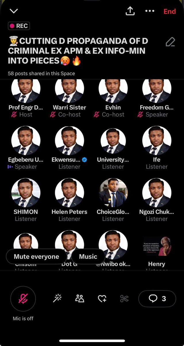 Ochuko/Chinedum (@gmedia_tv33007) on Twitter photo Good Morning Biafrans donāt forget to always use d hashtags #FreePmSimonEkpa #PoliticalPrisonerāalong with Finnish profiles to tag
<a href="/FinGovernment/">Finnish Government</a> <a href="/alexstubb/">Alexander Stubb</a> <a href="/PetteriOrpo/">Petteri Orpo</a> <a href="/UNHumanRights/">UN Human Rights</a> <a href="/StateDept/">Department of State</a> <a href="/Europarl_EN/">European Parliament</a> <a href="/valtioneuvosto/">Valtioneuvosto | StatsrƄdet</a> <a href="/SuomenPoliisi/">Suomen poliisi</a>
Important! We need to be consistentšā
Good Morning Biafrans donāt forget to always use d hashtags #FreePmSimonEkpa #PoliticalPrisonerāalong with Finnish profiles to tag
<a href="/FinGovernment/">Finnish Government</a> <a href="/alexstubb/">Alexander Stubb</a> <a href="/PetteriOrpo/">Petteri Orpo</a> <a href="/UNHumanRights/">UN Human Rights</a> <a href="/StateDept/">Department of State</a> <a href="/Europarl_EN/">European Parliament</a> <a href="/valtioneuvosto/">Valtioneuvosto | StatsrƄdet</a> <a href="/SuomenPoliisi/">Suomen poliisi</a>
Important! We need to be consistentšā