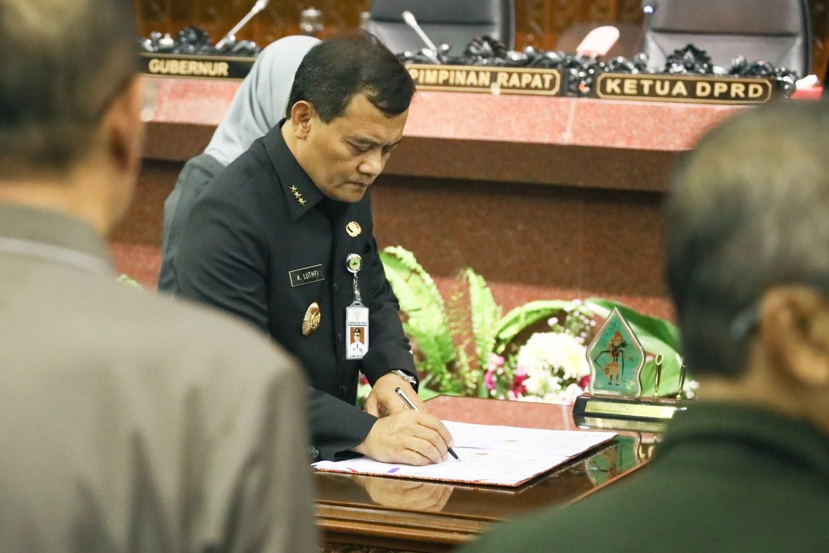bpkadjtg's tweet image. Anggaran Pendapatan dan Belanja Daerah (APBD) Perubahan tahun 2025 Provinsi Jawa Tengah, telah disetujui dalam rapat paripurna di Gedung Berlian, Selasa (5/8/2025).

#APBD #BPKADJateng