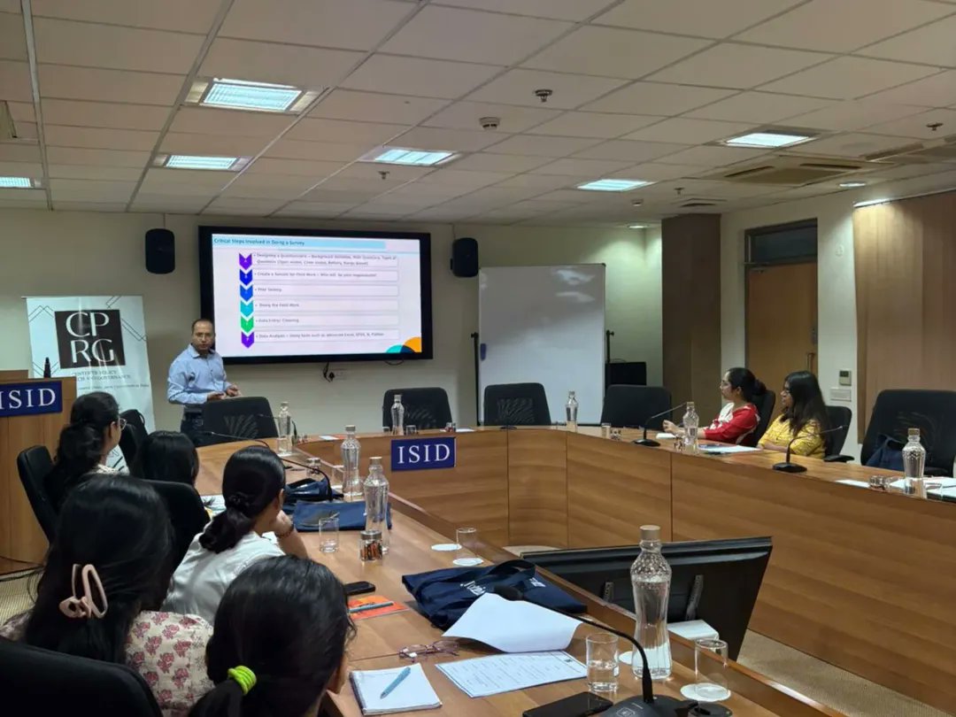 Center of Policy Research & Governance (CPRG) (@cprgindia) on Twitter photo CPRG recently conducted a residential orientation and training programme for the second cohort of the Governance Fellowship 2025. The two-day event included multiple expert led sessions on public policy, research, leadership and stakeholder engagement.
<a href="/RamanandDelhi/">Dr. Ramanand</a> CPRG recently conducted a residential orientation and training programme for the second cohort of the Governance Fellowship 2025. The two-day event included multiple expert led sessions on public policy, research, leadership and stakeholder engagement.
<a href="/RamanandDelhi/">Dr. Ramanand</a>