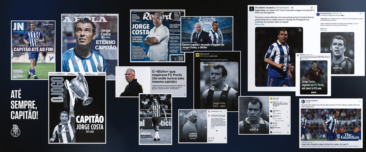 Até sempre, Capitão #E2ERNO 💙