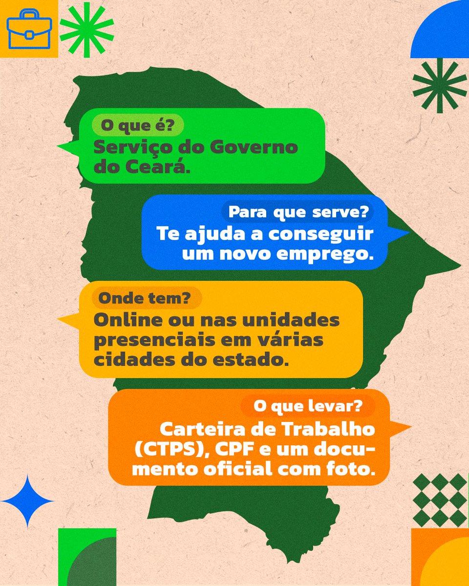 GovernoDoCeara's tweet image. Procurando emprego? 👀 Temos mais de 3 mil vagas de emprego abertas no Ceará, sendo 346 para pessoas com deficiência.

Confira as vagas e municípios aqui: idt.org.br/vagas-disponiv… 📲

#Emprego #SineIDT #GovernodoCeara