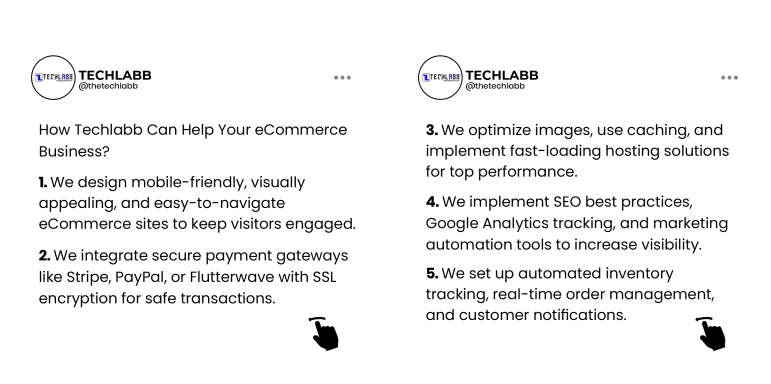 thetechlabb's tweet photo. Your website is more than just a storefront, it's your e-commerce powerhouse.
From building trust to boosting sales, here’s why every online business needs one. 

#Techlabb #Ecommerce #DigitalBusiness #WebsiteMatters #OnlineGrowth #TechTips https://t.co/dgKXbuHU7P