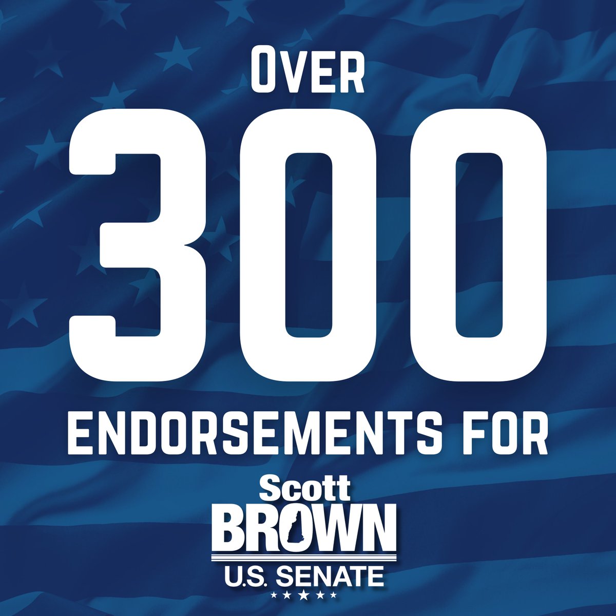 SenScottBrown's tweet image. I’m humbled and energized by the support of over 300 Granite Staters who are stepping up to say they want a real change in who we send to Washington.