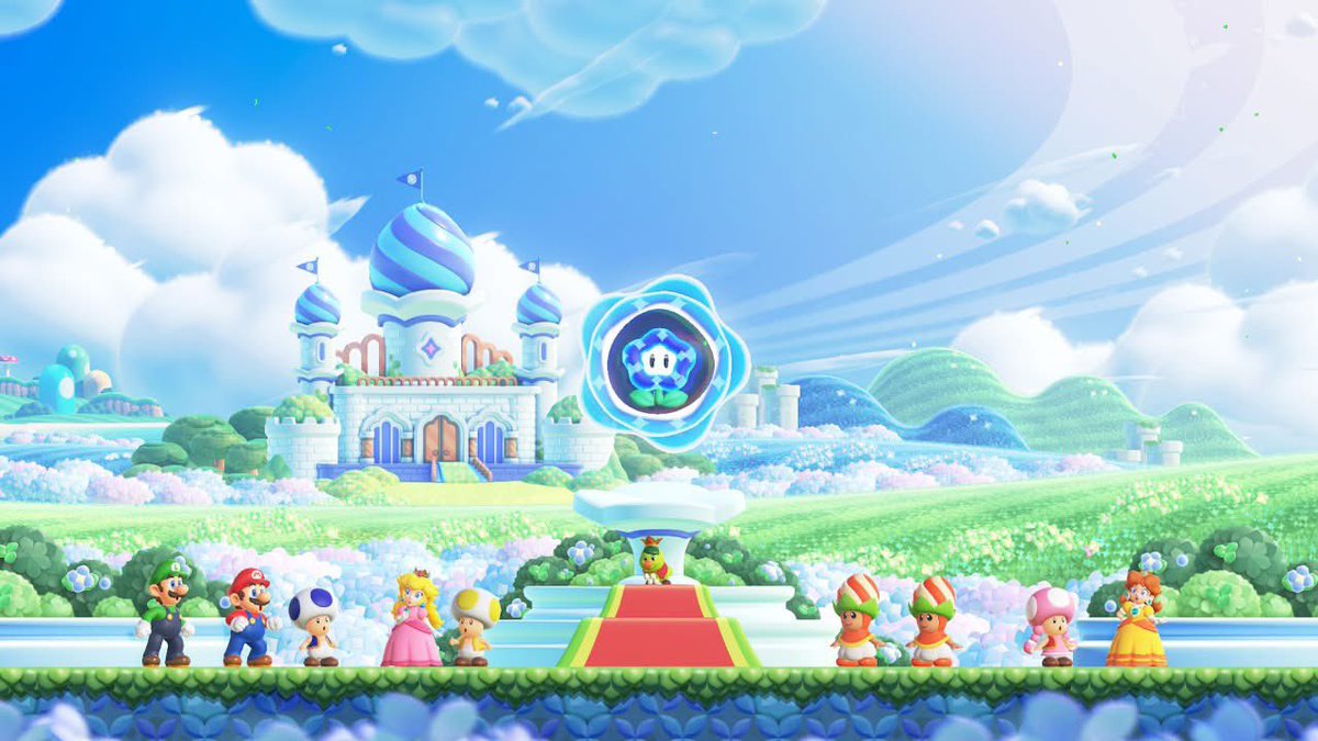 Brittan93006455's tweet photo. #SuperMarioBros #SuperMarioBrosWonder #Nintendo #NintendoSwitch #Mario #Luigi #PrincessPeach #PrincessDaisy #Peach #Daisy #Toadette #BlueToad #YellowToad https://t.co/Twp2VzDqwq