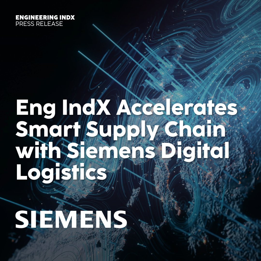 Engineering Industries eXcellence (@engineeringindx) on Twitter photo 🚀 #Siemens Digital Logistics + Eng IndX = Accelerating Smart #SupplyChains
We’re joining forces to deliver seamless integration and real-time visibility powered by AX4, Supply Chain Suite & our 20+ years of expertise.
Learn more: shorturl.at/u0z26
<a href="/siemensindustry/">Siemens Industry</a> 🚀 #Siemens Digital Logistics + Eng IndX = Accelerating Smart #SupplyChains
We’re joining forces to deliver seamless integration and real-time visibility powered by AX4, Supply Chain Suite & our 20+ years of expertise.
Learn more: shorturl.at/u0z26
<a href="/siemensindustry/">Siemens Industry</a>