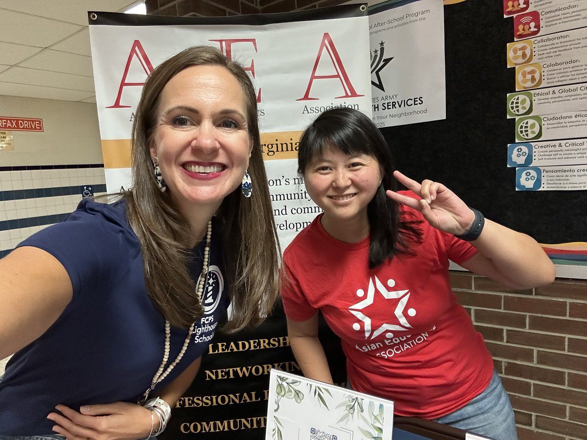 Come check out <a href="/AEA_FCPS/">Asian Educators Association (AEA)</a> at #GBSI25! Also saw my ACC XV friend, <a href="/plgalietta/">Pamela Galietta</a>!