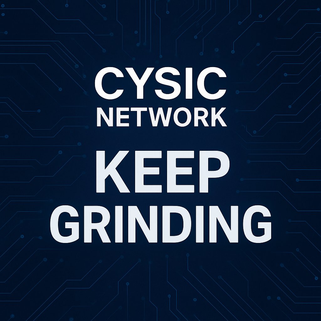 Grinding doesn’t stop just because it’s hard.
With <a href="/cysic_xyz/">Cysic</a>   pushing zk at the hardware level, the future’s being built in silence.
Keep building. Keep grinding. ⚙️
#Cysic #ZK #KeepGrinding #CryptoBuildersAsk ChatGPT