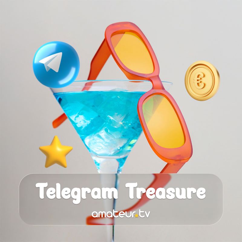 ✨ TELEGRAM TREASURE 🍸🫰🏻 llega a AmateurTV ⭐️

¿Tienes buena base de fans y poder para influenciar?
En AmateurTV buscamos modelos para ayudarnos a promocionar nuestro canal de Telegram 📲

¿Quieres ganar happy hours y un montón de monedas extra? 💰

💌 Escríbenos por privado en