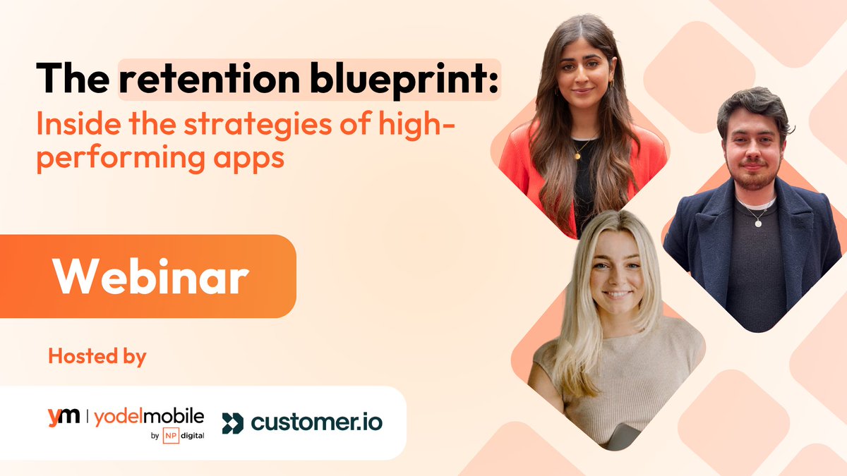 Join Yodel Mobile and <a href="/CustomerIO/">Customer.io</a> on the 21st August for a live webinar exploring the retention strategies used by the world’s top-performing apps.

Save your spot now 👉 app.livestorm.co/yodel-mobile-1…