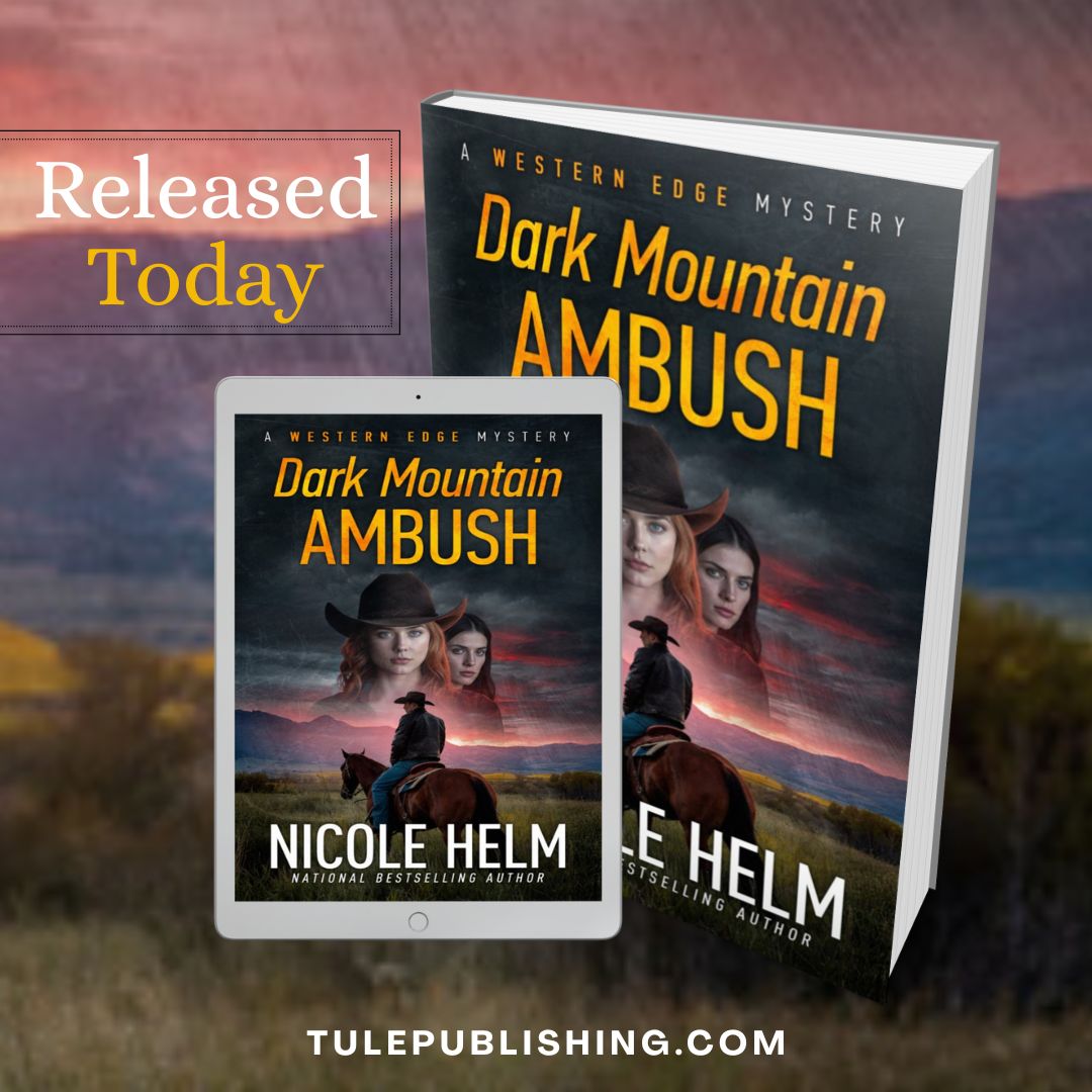 Tule Publishing (@tulepublishing) on Twitter photo Dark Mountain Ambush by <a href="/NicoleTHelm/">Nicole Helm</a> is out now! 🌄💥
A remote Montana ranch.
monkeylink.co/414094
#readztule #NewRelease #DarkMountainAmbush #HarlequinIntrigue #MBRelease #RomanticSuspense #NowAvailable #MysteryRomance #NewBookDrop Dark Mountain Ambush by <a href="/NicoleTHelm/">Nicole Helm</a> is out now! 🌄💥
A remote Montana ranch.
monkeylink.co/414094
#readztule #NewRelease #DarkMountainAmbush #HarlequinIntrigue #MBRelease #RomanticSuspense #NowAvailable #MysteryRomance #NewBookDrop