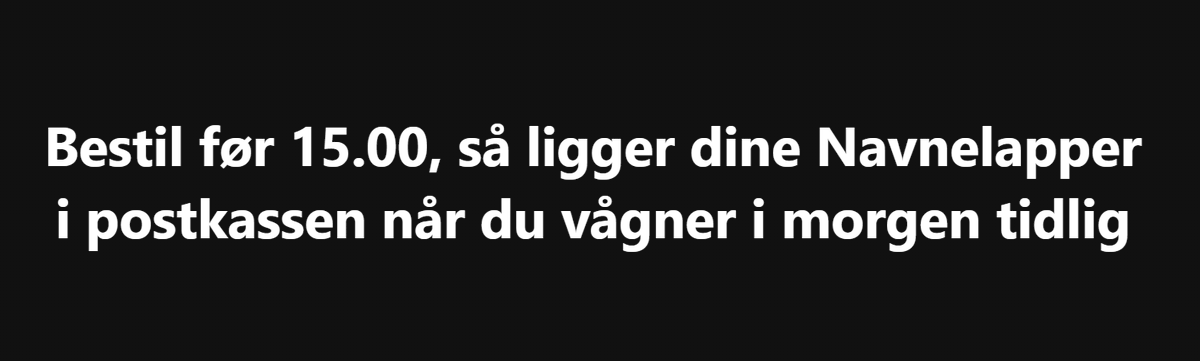 Navnelap's tweet photo. Hvis du kender nogen med børn,
som skal starte på skole/efterskole
- og som  ofte er en kende sent ude, 
så giv dem et praj om at
https://t.co/GiVXU8aX1l har lynhurtig levering. https://t.co/uxkSKBfPRj