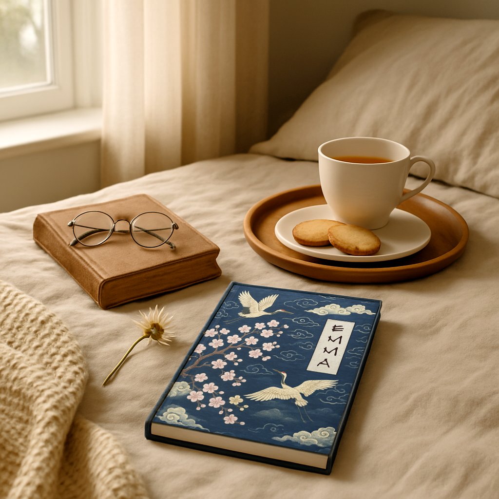 _ThistleMouse's tweet image. A peaceful morning, a warm cup of tea, and a notebook waiting just for you. 🍵✨
Featuring my custom Japanese Crane &amp;amp; Cherry Blossom notebook – perfect for journaling, dreaming, or gifting. 🌸📓

Now available on Etsy:
thistlemousevintage.etsy.com/listing/433779…

#Notebooks #EtsySeller #VintageVibes…