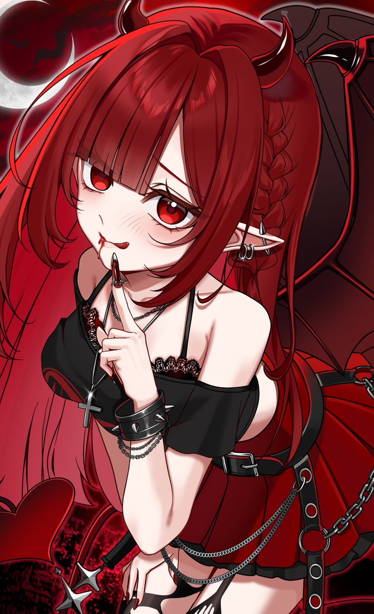 悪魔ちゃん𓆩✧𓆪
 #oc