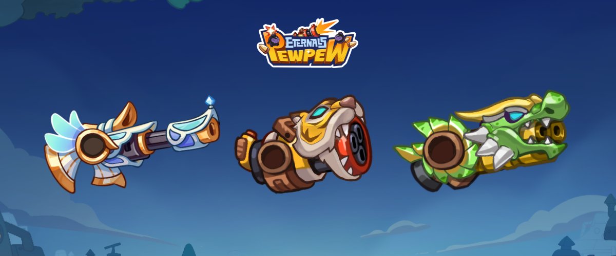 This is how my community and I win together. 👇

Eternals Pew Pew Alpha test launched and we are ready to climb the leaderboard. Higher ranks on the leaderboard = higher rewards!

The best way to climb fast is holding the NFT Guardian Pass which will give access to the exclusive