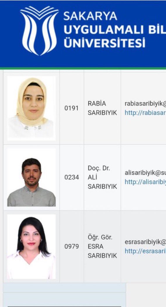 Sakarya Uygulamalı Bilimler Üniversitesi Rektörü Mehmet Sarıbıyık'ın yeğeni Rabia Sarıbıyık'ın, KPSS'den 52 puan almasına rağmen üniversiteye memur olarak alındığı ortaya çıktı.