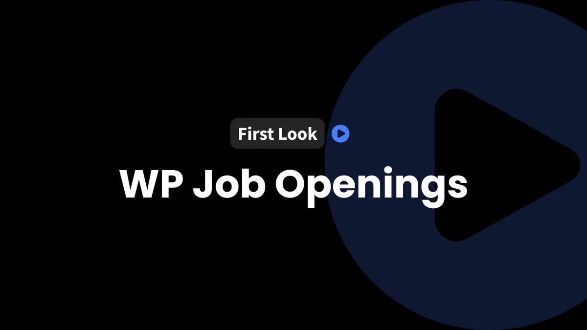 NEW: Video Accompaniment Post 

Here is a different look at this job listing and recruitment plugin for WordPress, providing a 360-degree approach to the recruitment process.  

No Affiliation. Just Info &amp; Exclusive Savings.👇
influencewp.com/iwp/wp-job-ope…