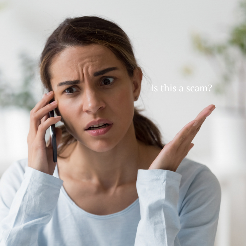 Is This a Scam? Getting a random call about an exciting investment? 

Pause. Ask: Who are they? Are they FCA registered? Is this too good to be true?