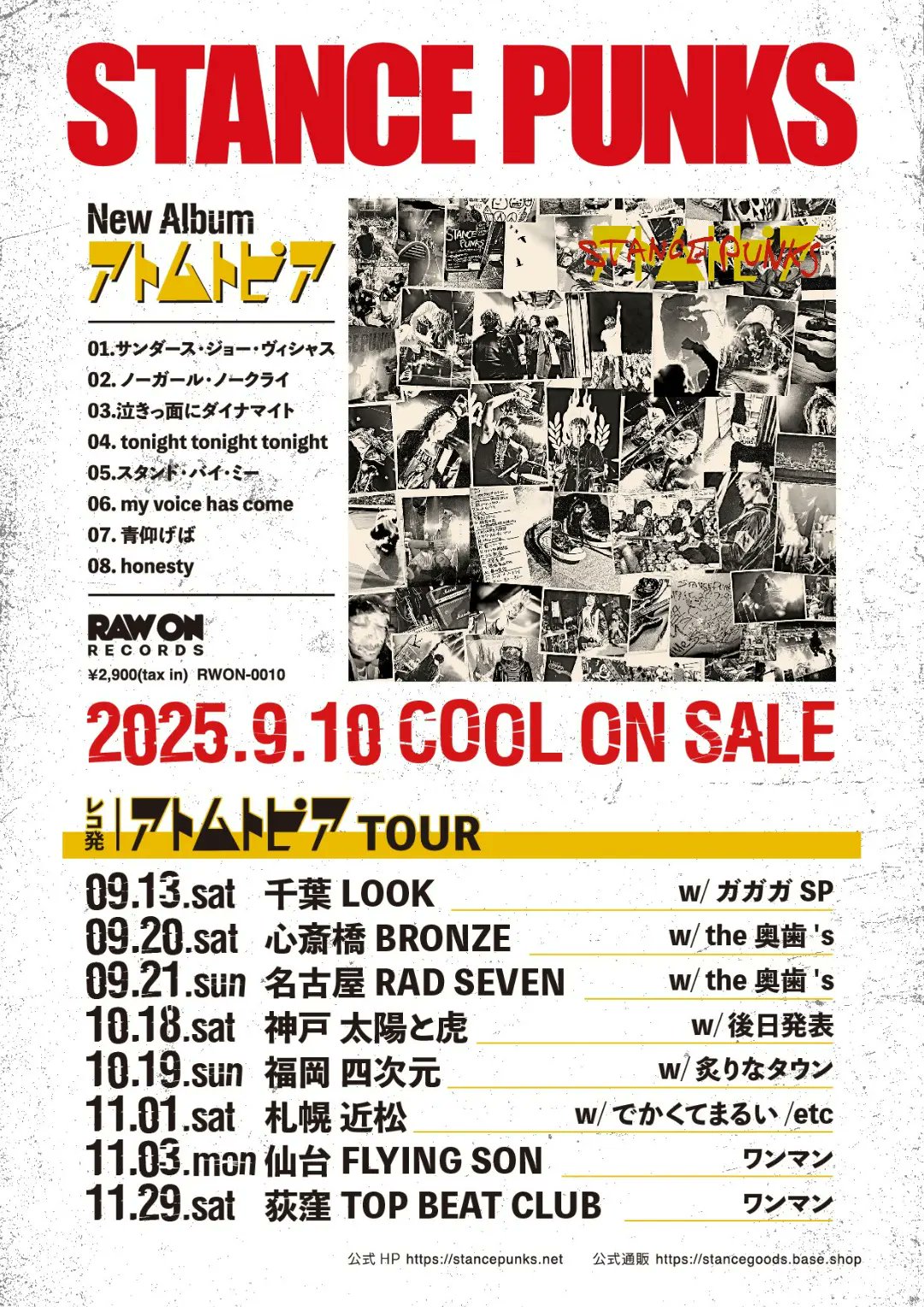 STANCE PUNKS 12枚セット　バラ売り不可 Amazon.co.jp: PEACE&DESTROY: ミュージック