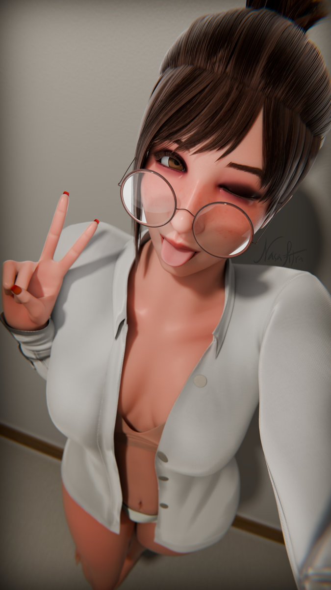 Nasafitra's tweet image. Getting Ready~ 👅

#MonsterHunter #MonsterHunterWorld #TheHandler #3dart #fanart