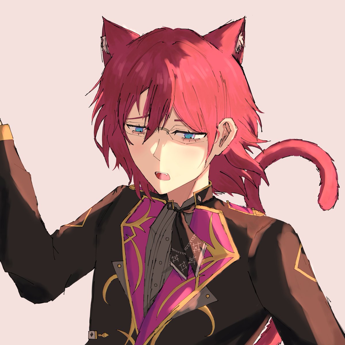 I wasn't sure what to put for the background so it's just a block colour 😭. #七種茨 #IbaraSaegusa