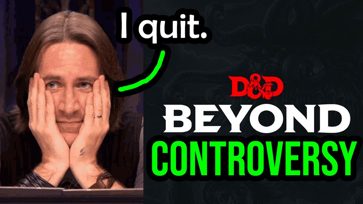 And we're now live with <a href="/SlyFlourish/">SlyFlourish.com</a> talking about Matt Mercer stepping down as GM of Critical Role, and the quiet D&amp;D Beyond controversy.
youtube.com/live/GYtTNEFt4…