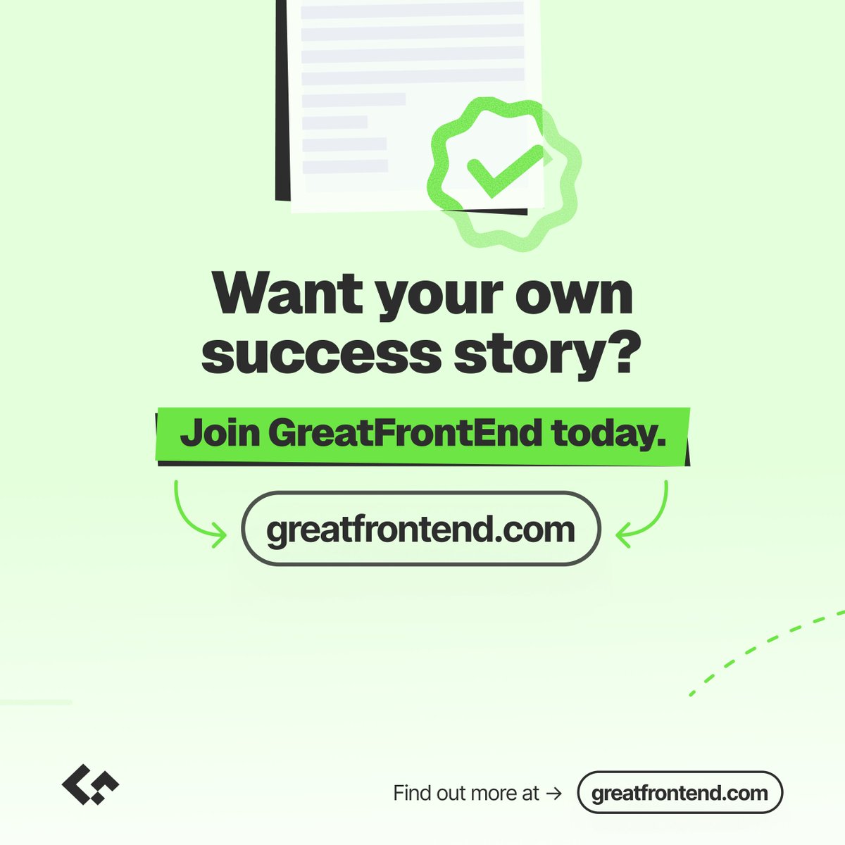 greatfrontend's tweet image. 6/ Want to replicate this success?
Check out the questions Shrinivas used to ace his interviews 👉 greatfrontend.com/?utm_source=So… 
 
#frontenddevelopment #interviewprep #GreatFrontEnd #dsa #webdevelopment #frontendinterview