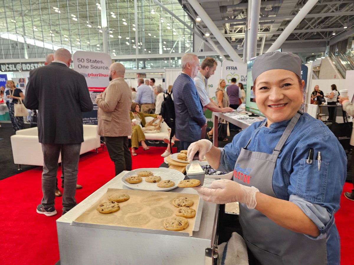 Did we mention we have coffee and cookies? Stop by Booth 579 at the #NCSLsummit this morning to jumpstart your day! Find out about our real-time intelligence for your real-world decisions.